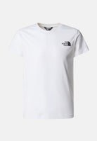 THE NORTH FACE T-shirt a manica corta Redbox bianca per bambino e bambina NF0A89VTFN41 . THE NORTH FACE 