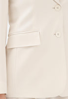 MAX MARA Giacca monopetto Linz panna da donna 2616041055600 060 MAXMARA 