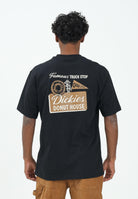 DICKIES T-shirt a manica corta Donut House nera da uomo DK0A87QNBLK1  DIckies 