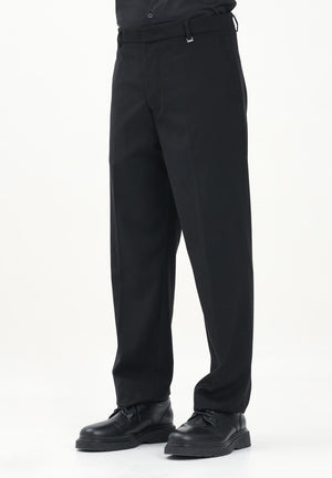 I'M BRIAN Pantalone elegante nero da uomo con vestibilità ampia PA3267 009 I'M BRIAN 