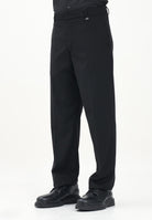 I'M BRIAN Pantalone elegante nero da uomo con vestibilità ampia PA3267 009 I'M BRIAN 