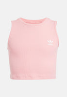 ADIDAS ORIGINALS Canotta Ribbed rosa da bambina JC8432  ADIDAS ORIGINALS 