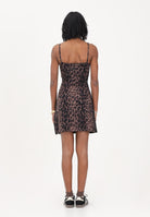 ADIDAS PERFORMANCE Abito corto Seasonal Essentials Leopard Print marrone da donna JZ0204 . ADIDAS PERFORMANCE 
