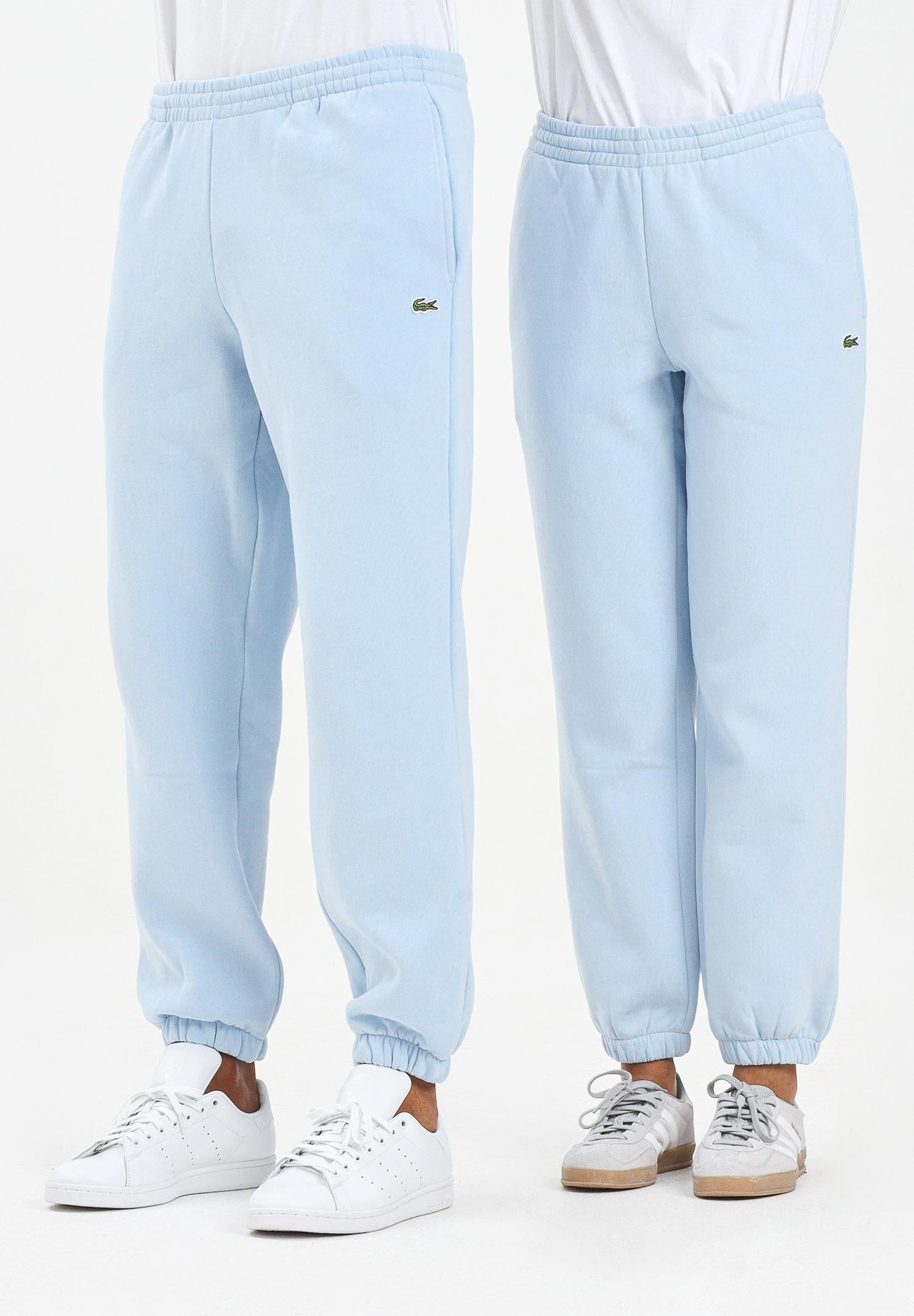 LACOSTE Pantalone sportivo azzurro per uomo e donna XH9610 T01 LACOSTE 