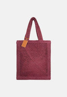 ME FUI Borsa mare color prugna da donna MA26-SW0050PL . ME FUI 