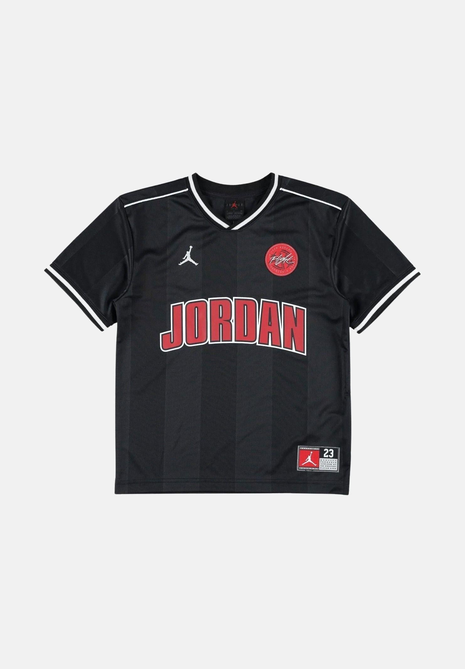 JORDAN T-shirt a manica corta nera da bambino 95F217 023 JORDAN 