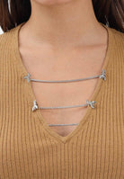 PATRIZIA PEPE Maglia ESSENTIAL beige da donna in tessuto a costine 2K0331K7S0 B847 PATRIZIA PEPE 