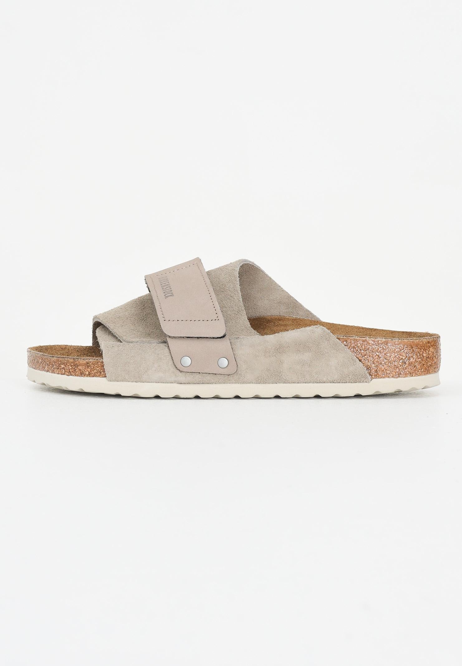 BIRKENSTOCK Ciabatte Kyoto tortora da uomo 1015573 . BIRKENSTOCK 