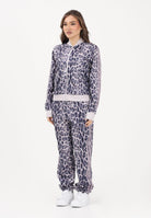 ADIDAS PERFORMANCE Tuta Essentials 3 Stripes Animal AOP lilla da donna KB8935 . ADIDAS PERFORMANCE 