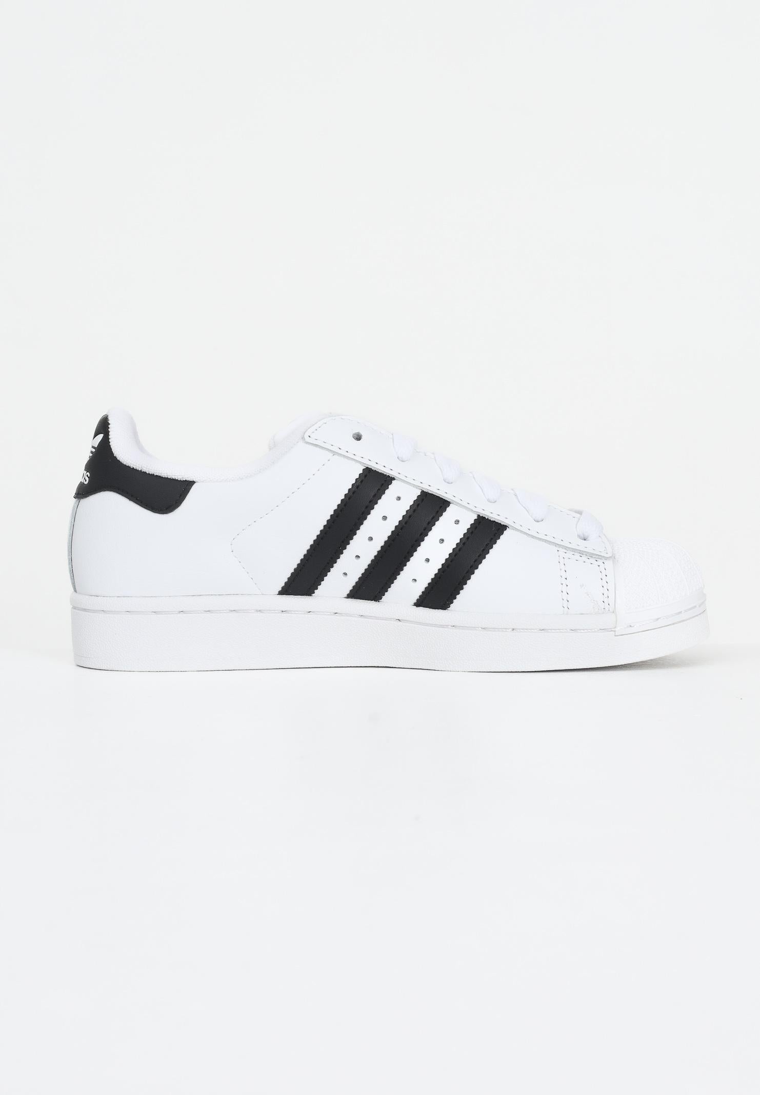 ADIDAS ORIGINALS Sneakers Superstar II bianche per uomo e donna JH9976 . ADIDAS ORIGINALS 