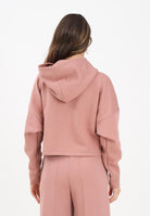 ADIDAS ORIGINALS Felpa con cappuccio 3- Stripes rosa da donna JW3601  ADIDAS ORIGINALS 