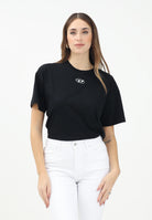 DIESEL T-shirt a manica corta Tmarcus Over nera per donna, ragazzi e bambini J0202200YI9 K900 DIESEL 