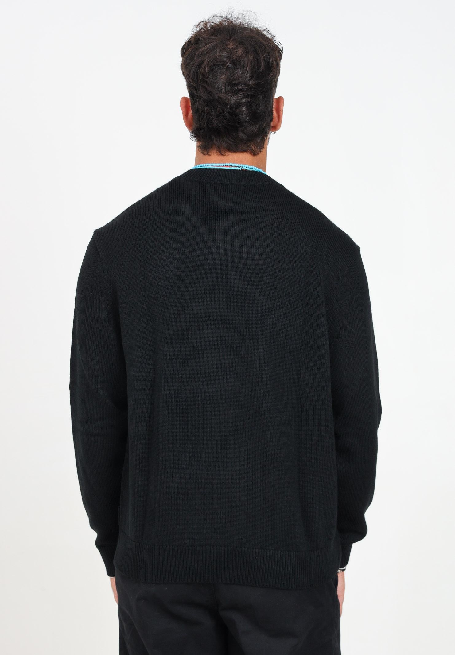Maglioncino girocollo nero da uomo 6DZM1FZM1LZ 1200 ARMANI EXCHANGE 
