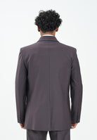 PATRIZIA PEPE Giacca doppiopetto color vino da uomo 5SR743A1WK B867 PATRIZIA PEPE 