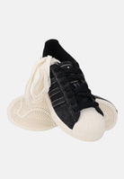 ADIDAS ORIGINALS Sneakers SUPERSTAR II in denim nero per uomo e donna IH9247 . ADIDAS ORIGINALS 