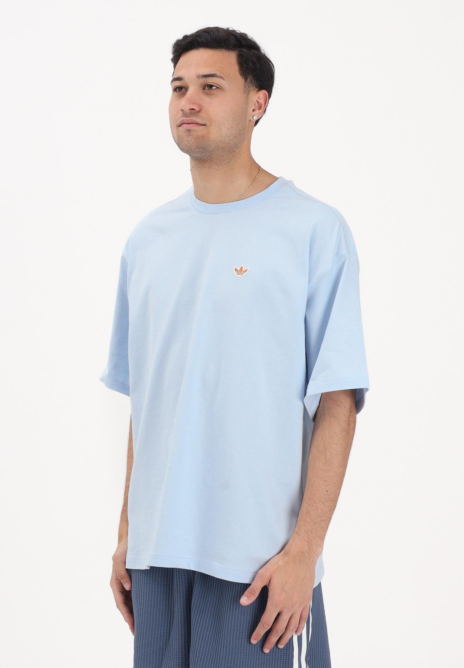 ADIDAS ORIGINALS T-shirt a manica corta Graphic azzurra da uomo KX1263 . ADIDAS ORIGINALS 