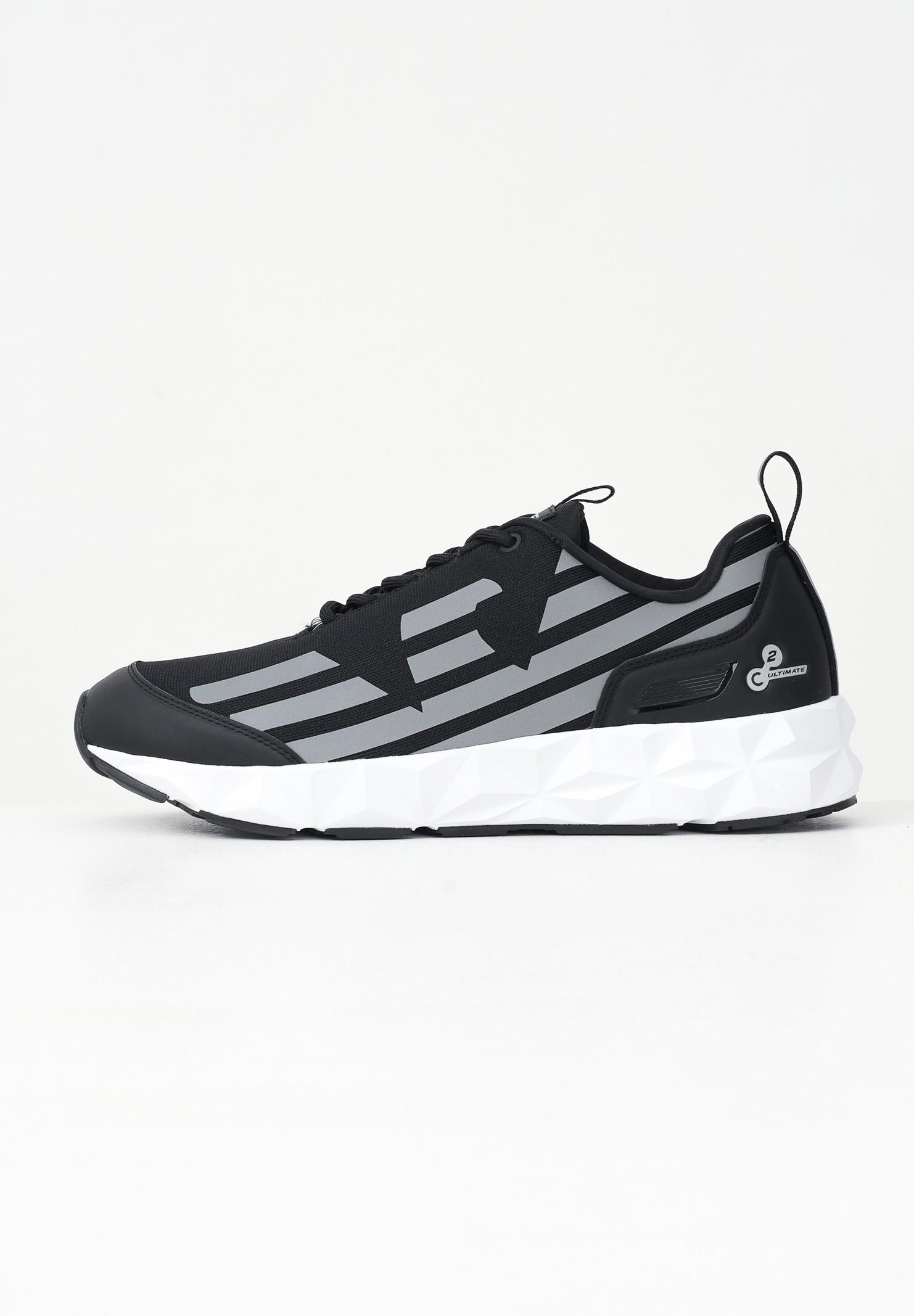 EA7 Sneakers nere da uomo con stampa logo X8X217XK433 N763 EA7 