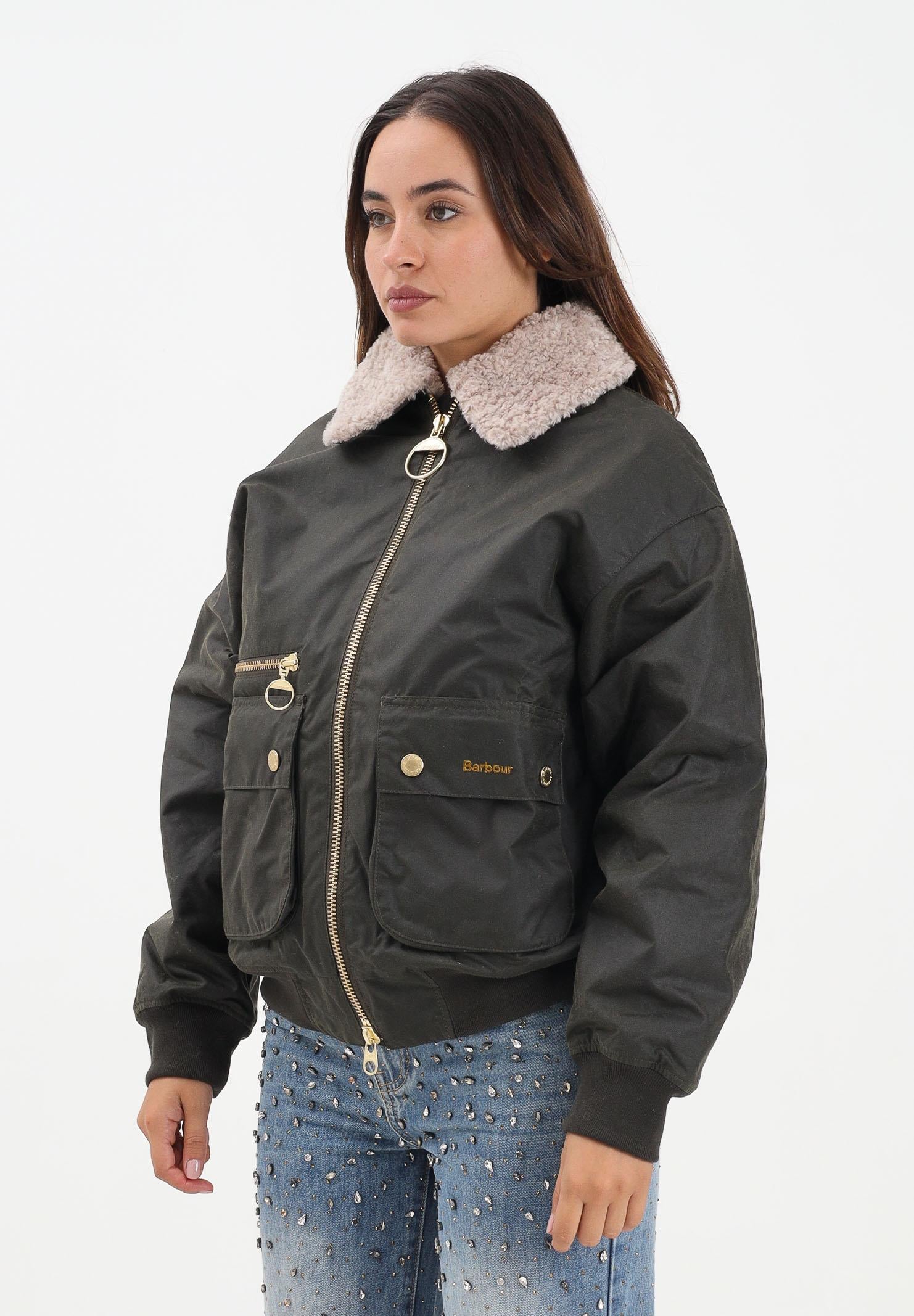 BARBOUR Giubbotto Maxine oliva da donna 252MLWX1488 OL99 BARBOUR 