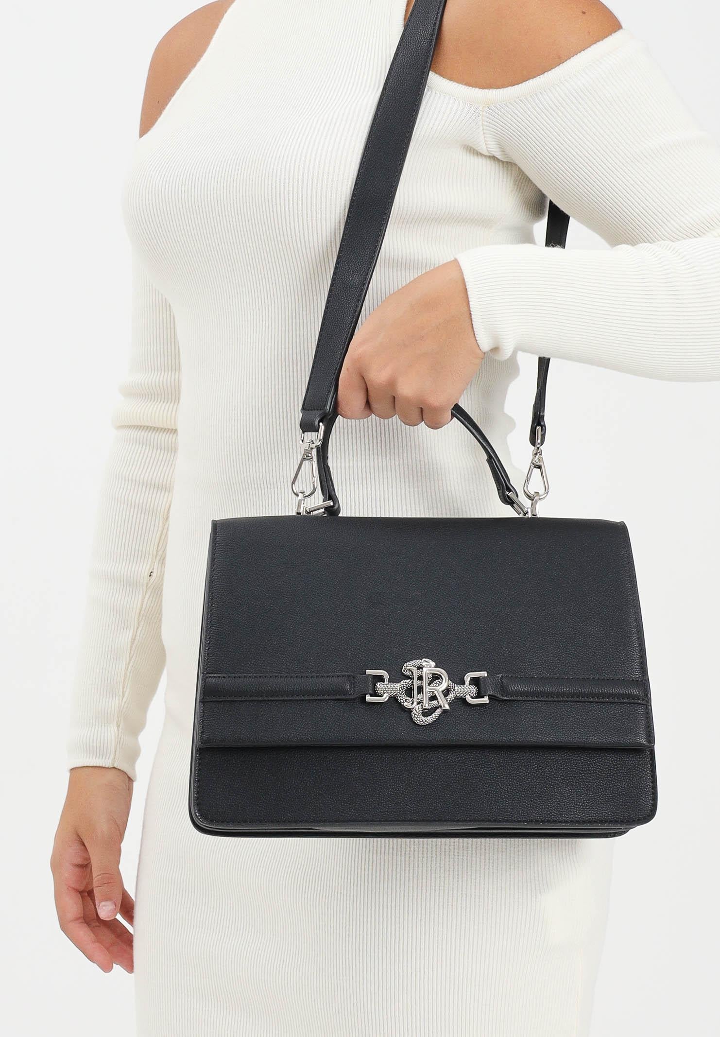 RICHMOND Shopper a mano nera da donna con logo RWA25350BO BL RICHMOND 