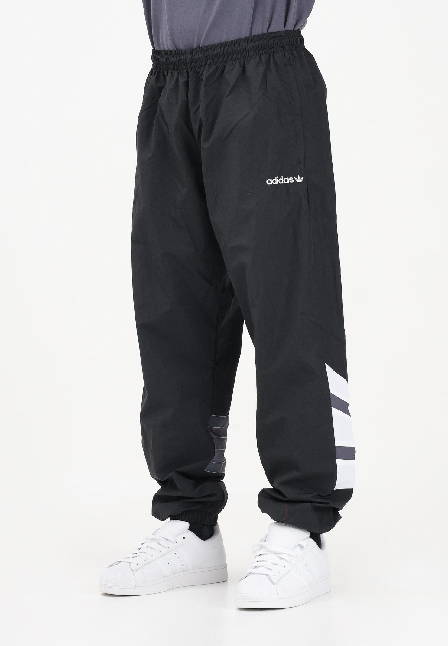 ADIDAS ORIGINALS Pantalone sportivo SANTIAGO nero da uomo KE3430 . ADIDAS ORIGINALS 
