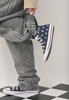 CONVERSE Sneakers Chuck Taylor All Star Archive Stars blu per uomo e donna A15503C . CONVERSE 