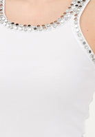 PINKO Canotta CORIANDOLI bianca da donna 104109A35Y Z04 PINKO 