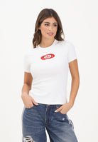 ADIDAS ORIGINALS T-shirt a manica corta bianca da donna con logo KA2687  ADIDAS ORIGINALS 