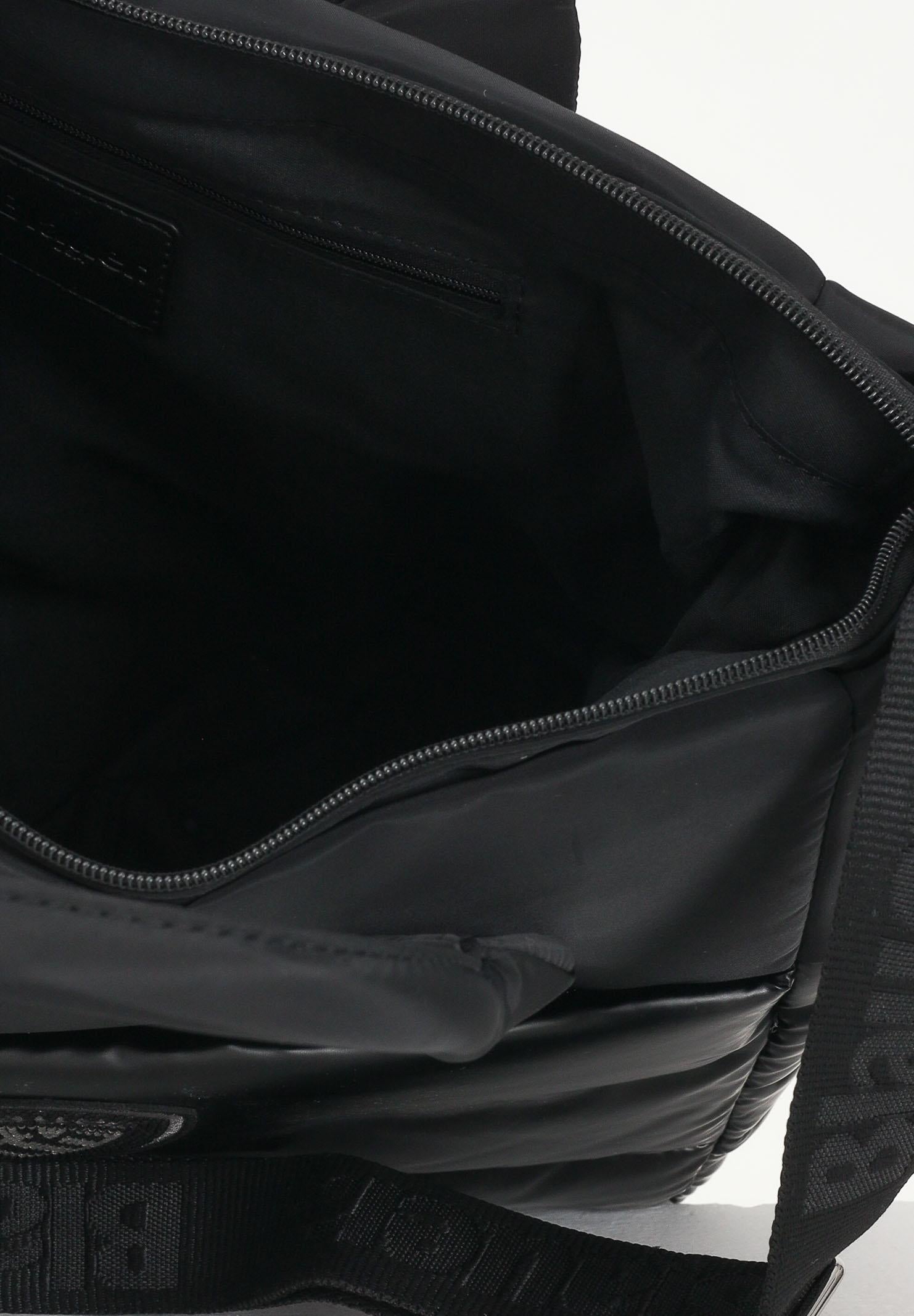 BLAUER Shopper nera da donna con imbottitura e logo F5QUARTXL01PAD BLK BLAUER 