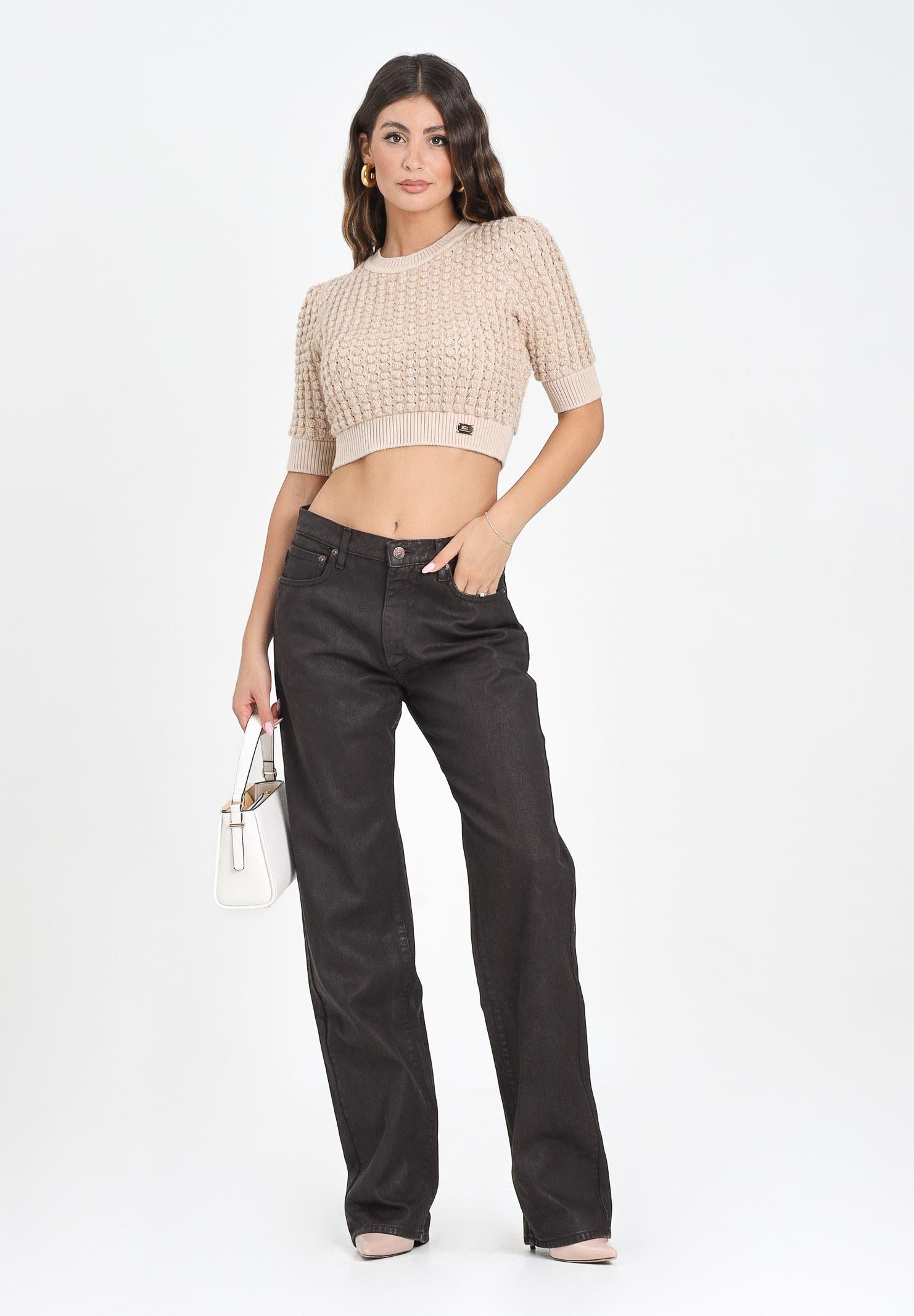 VICOLO Jeans Zada marrone da donna DF5060 FU691 VICOLO 