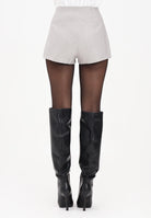 PINKO Shorts grigio da donna full strass 105925A287 I30 PINKO 