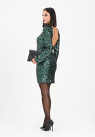 PINKO Abito corto verde da donna con paillettes<BR/><BR/> 105544A2Q4 V88 PINKO 