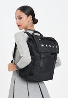 MARNI Zaino nero per uomo e donna con logo M01637M00TJ 0M900 MARNI 