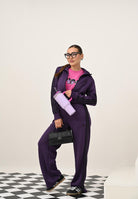 ADIDAS ORIGINALS Pantalone sportivo Adicolor Firebird Knit viola da donna JV7523 . ADIDAS ORIGINALS 