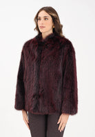 PATRIZIA PEPE Pelliccia bordeaux da donna 8O0197E072 R871 PATRIZIA PEPE 