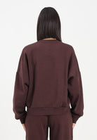 ADIDAS PERFORMANCE Felpa girocollo Essentials Small Logo Feelcozy marrone da donna JV7302  ADIDAS PERFORMANCE 
