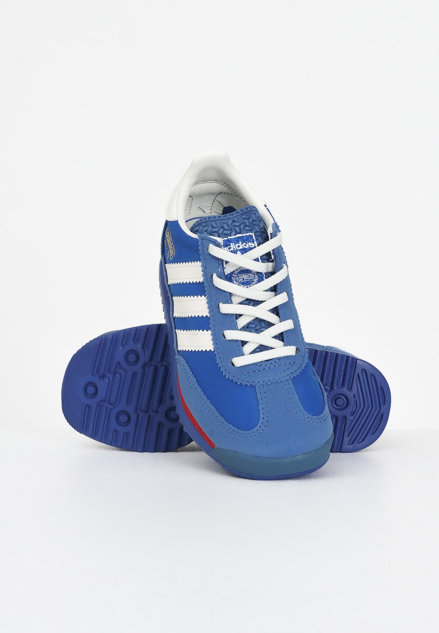 ADIDAS ORIGINALS Sneakers SL 72 RS Elastic Laces blu da bambino JH9953  ADIDAS ORIGINALS 