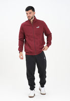PUMA Tuta Essentials bordeaux e nera da uomo 688175 96 PUMA 