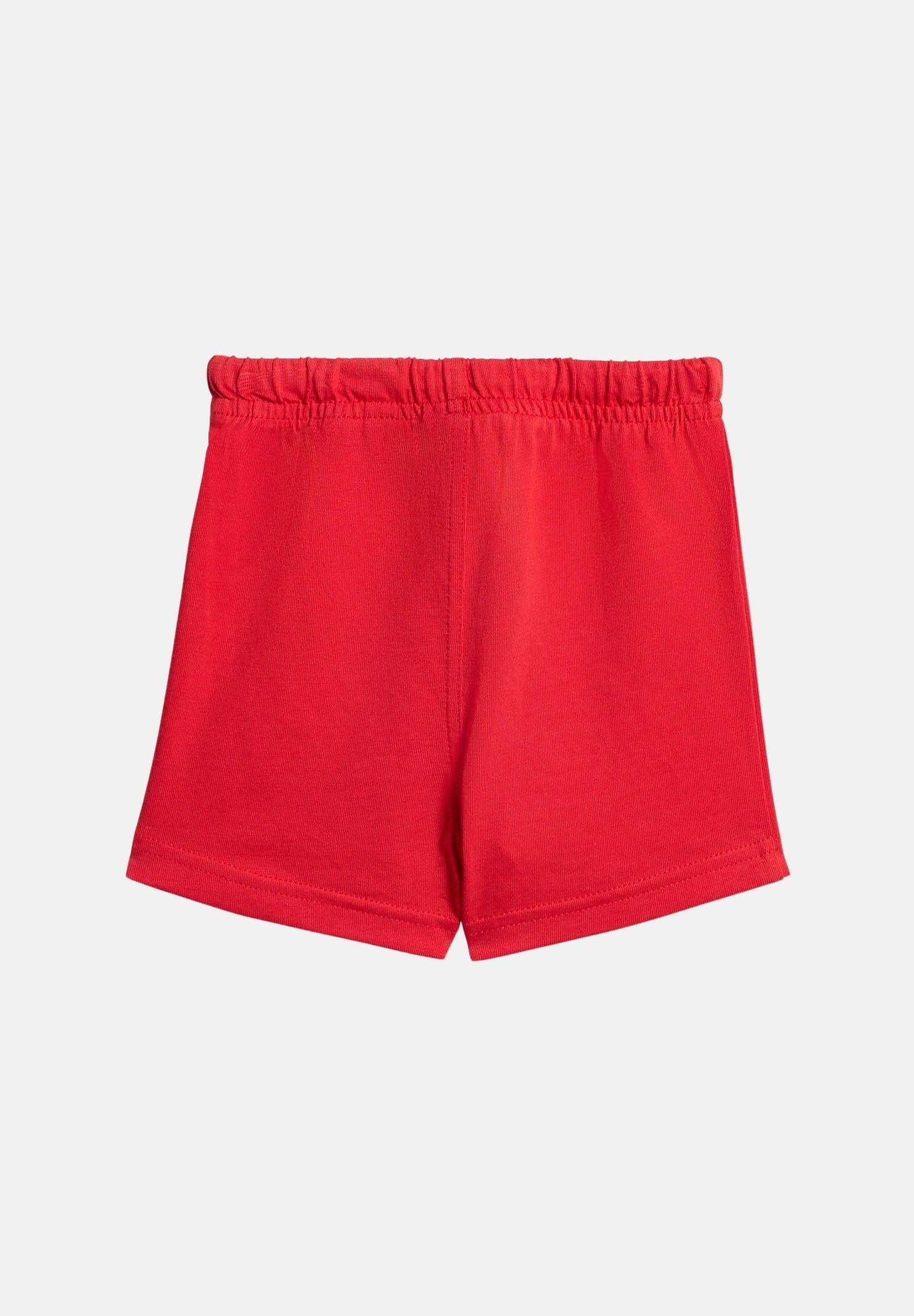 ADIDAS ORIGINALS Completino TREFOIL LOOSE rosso da neonato KD1035 . ADIDAS ORIGINALS 