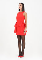 ODI ODI Abito corto Angi rosso da donna con maxi fiocchi ANGRI110W5 Z4 ODI ODI 