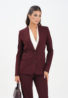 VICOLO Giacca bordeaux da donna TF0226 FU38 VICOLO 