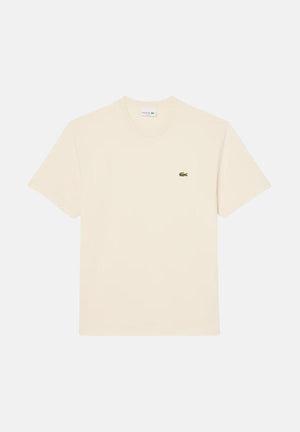 LACOSTE T-shirt a manica corta beige per uomo e donna con logo TH7318 056 LACOSTE 