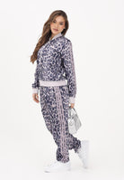 ADIDAS PERFORMANCE Tuta Essentials 3 Stripes Animal AOP lilla da donna KB8935 . ADIDAS PERFORMANCE 