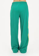 ADIDAS ORIGINALS Pantalone sportivo FB TP LOOSE verde e giallo da donna KD3655 . ADIDAS ORIGINALS 