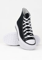 CONVERSE Sneakers Chuck Taylor All Star Lift Double Stack nere da donna A12975C  CONVERSE 