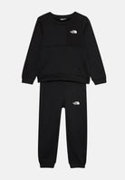 THE NORTH FACE tuta nera per bambino e bambina con logo NF0A8CV0JK31  THE NORTH FACE 