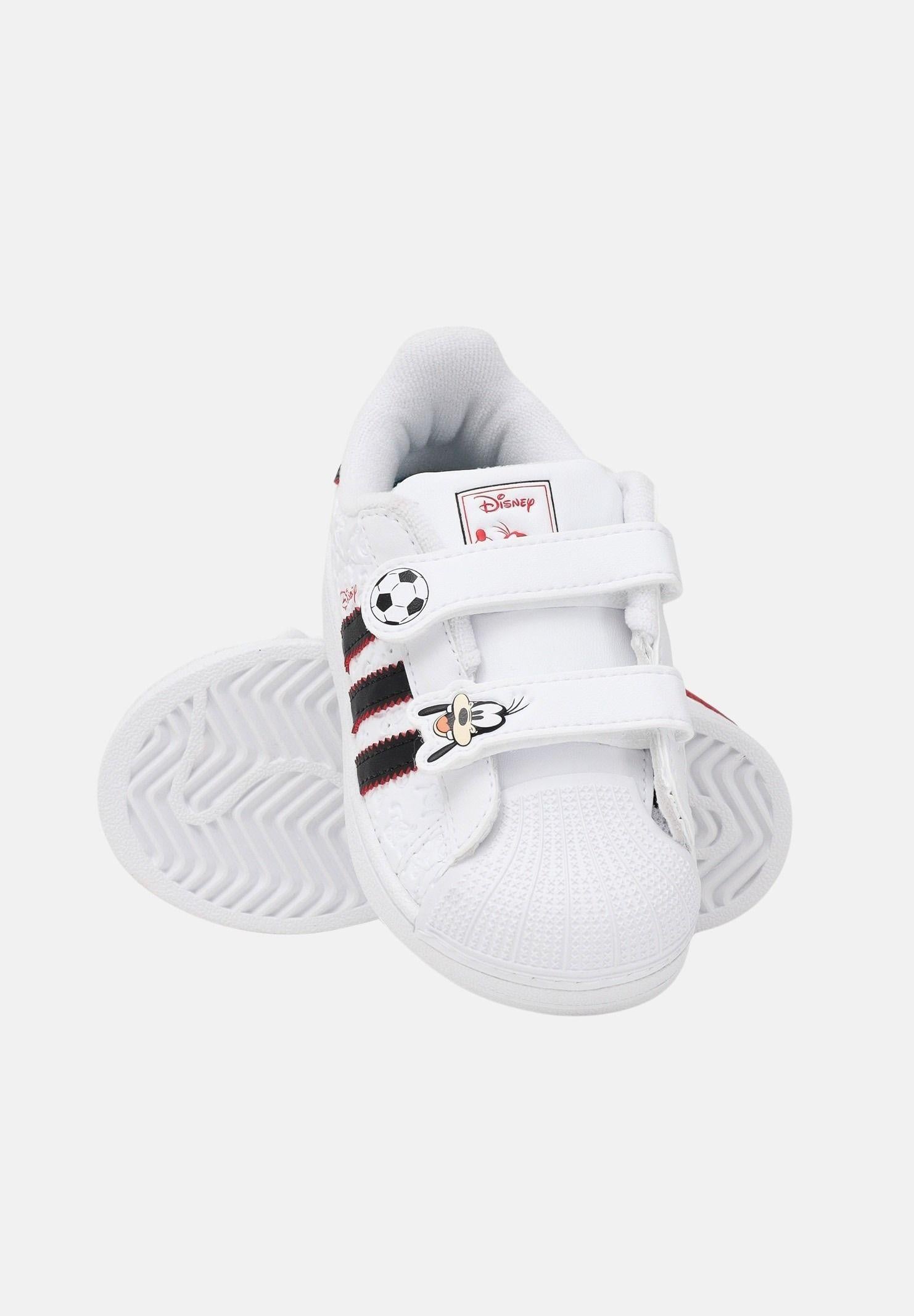 ADIDAS ORIGINALS Sneakers ADIDAS DISNEY SUPERSTAR II bianche da neonato IH1744 . ADIDAS ORIGINALS 