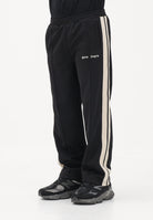 PALM ANGELS Pantalone sportivo nero per donna, ragazzi e bambini con logo PBCJ002S26FAB001 110 PALM ANGELS 