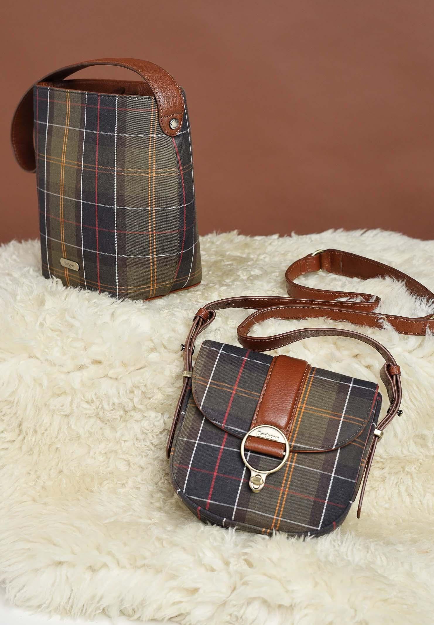 BARBOUR Borsa a tracolla con motivo tartan Elm da donna 252MLBA0504 TN11 BARBOUR 