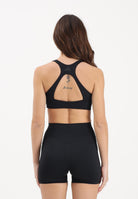 ADIDAS PERFORMANCE Top sportivo Optime Workout 3-Stripes Medium Support nero da donna JX5006 . ADIDAS PERFORMANCE 