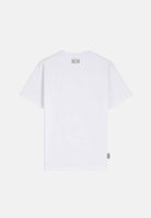 GCDS T-shirt a manica corta bianca per bambino e bambina con logo tono su tono Z0UKQC597J105 100A GCDS 